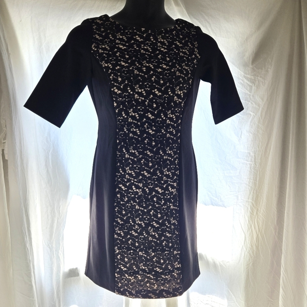 Black Lace Dress EUC - Picture 8 of 8